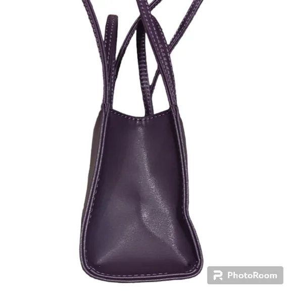 SOLD Telfar Small Shopping Bag Eggplant - Picture 7 of 15